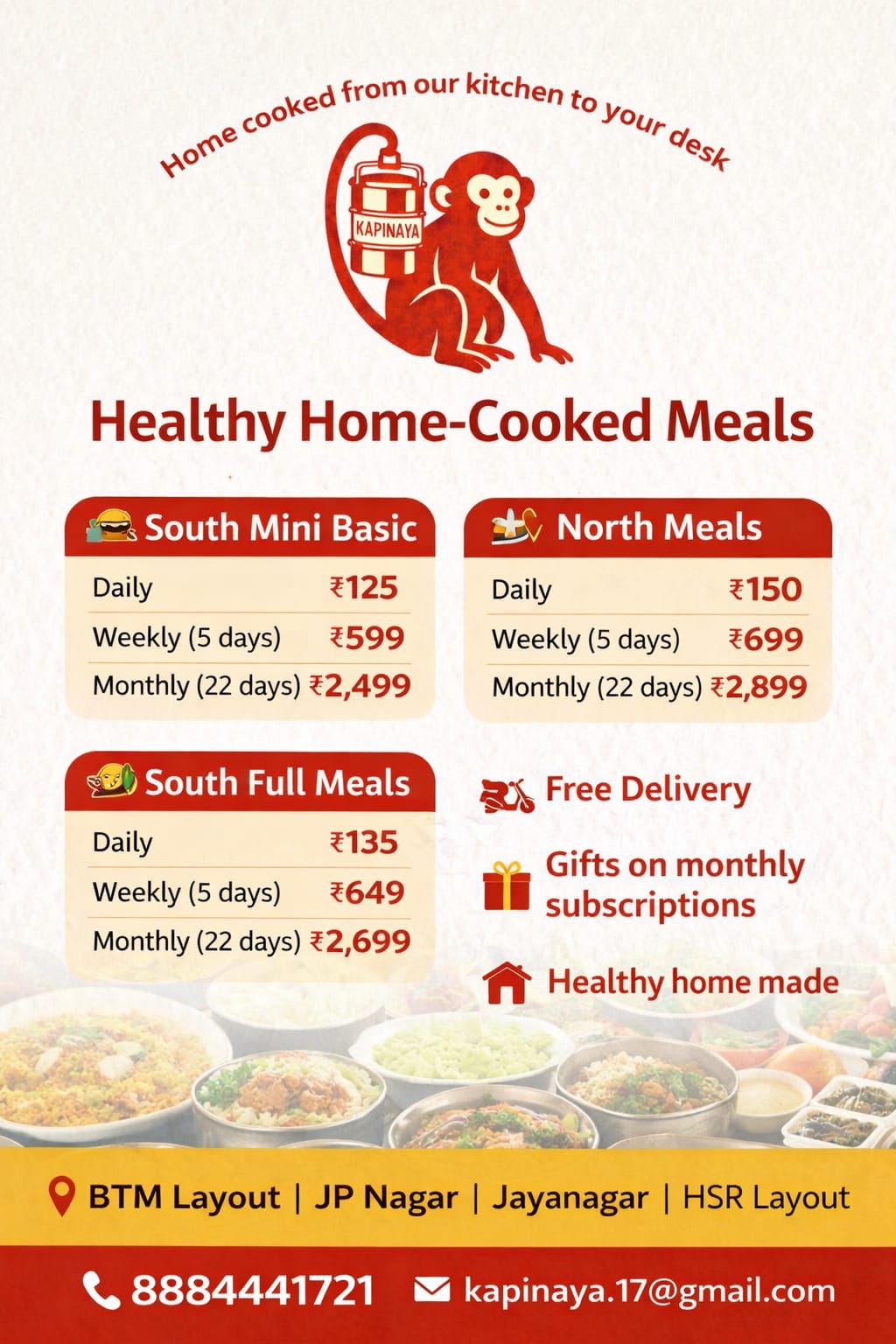 Pricing list
